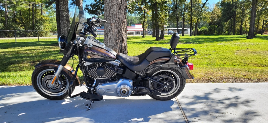 2013 Harley Davidson FLSTFB 103 Fat Boy Lo 110th Anniversary