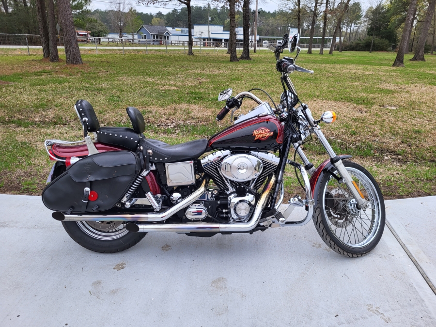 2000 harley shop wide glide